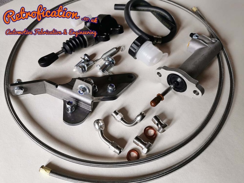 VW MK2 Golf Jetta RHD Hydraulic Clutch Conversion Kit 02A 02J Gearbox eBay